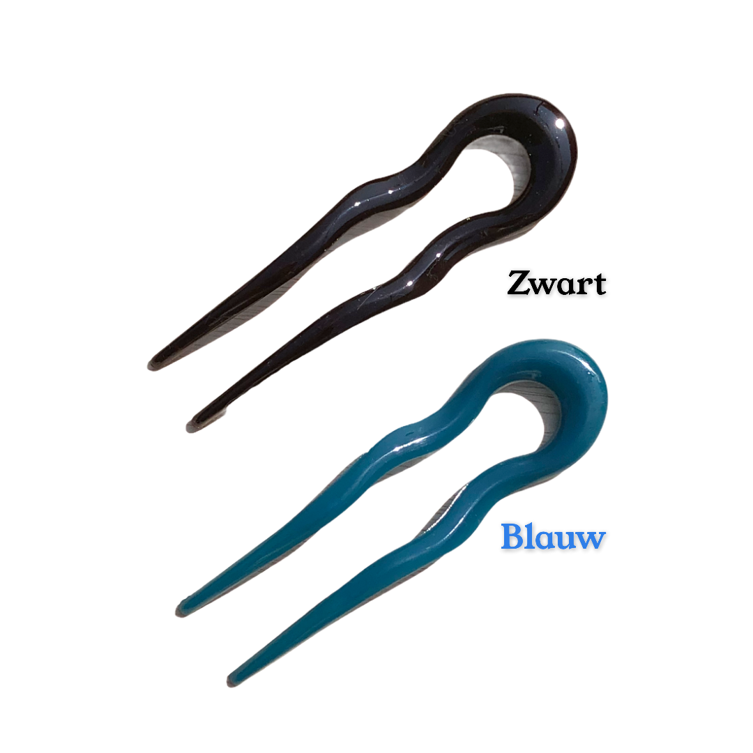 Hairpin easy fit set 2 stuks ideale haarspelden voor langer haar! - hairpin