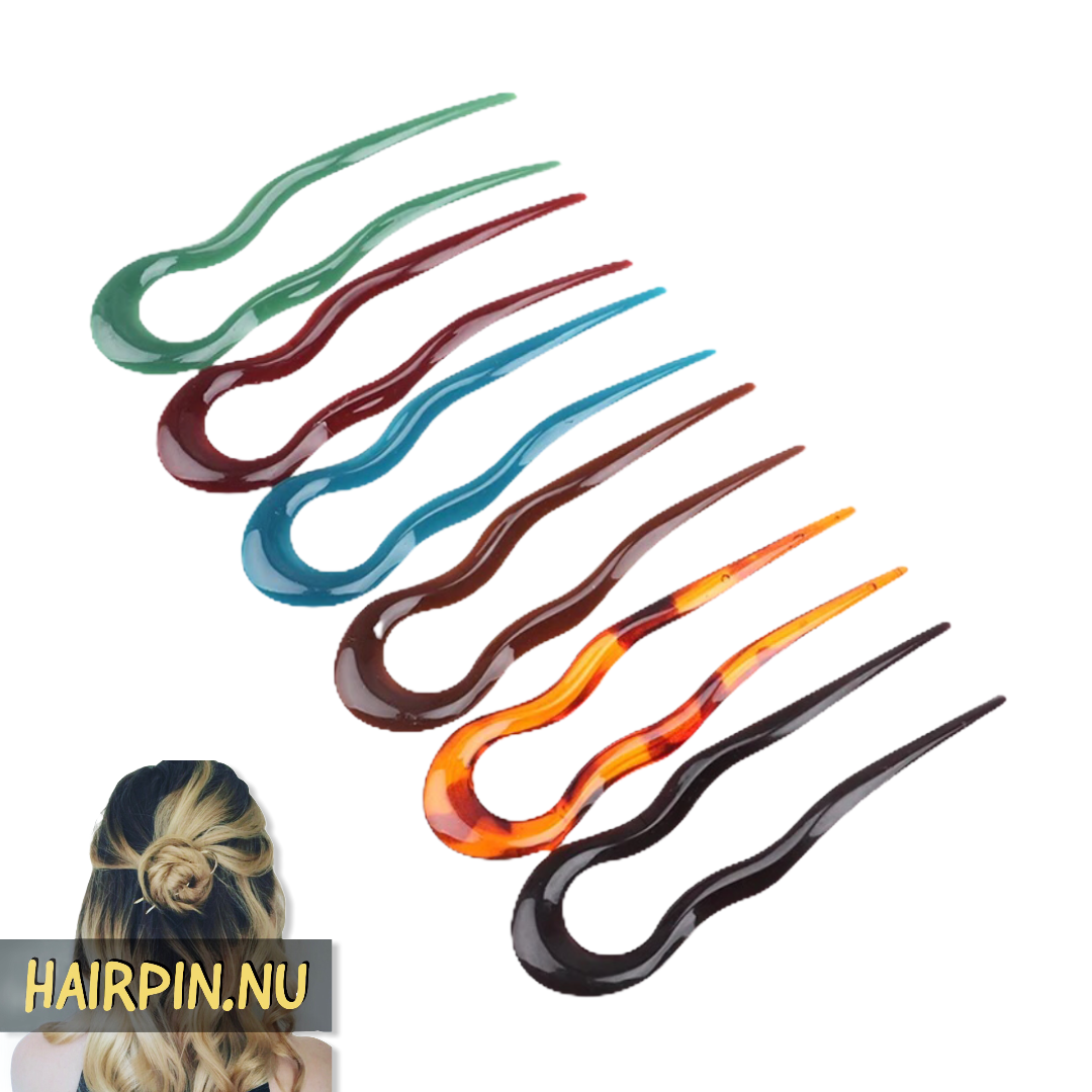 Hairpin easy fit set 2 stuks ideale haarspelden voor langer haar! - hairpin