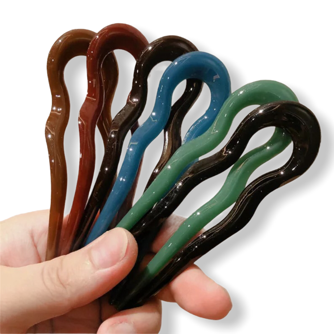 Hairpin easy fit set 2 stuks ideale haarspelden voor langer haar! - hairpin