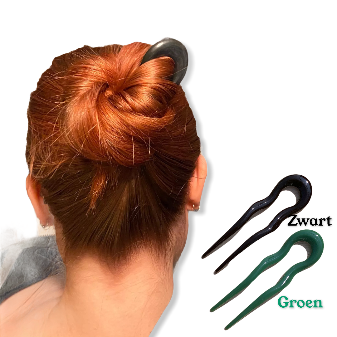 Hairpin easy fit set 2 stuks ideale haarspelden voor langer haar! - hairpin