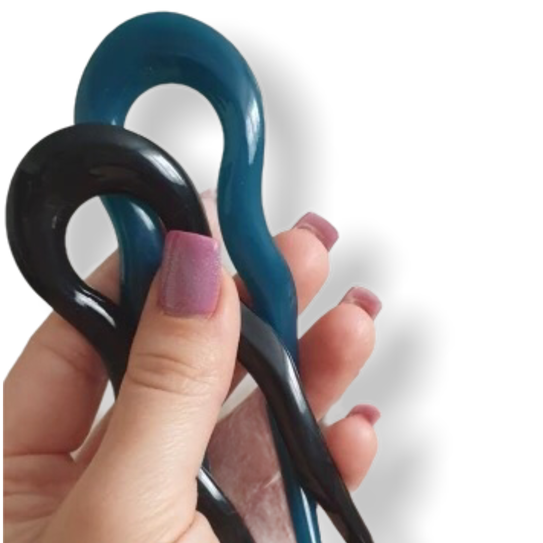 Hairpin easy fit set 2 stuks ideale haarspelden voor langer haar! - hairpin