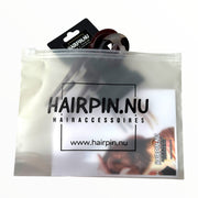 Hairpin easy fit set bruin 2 stuks ideale haarspelden voor langer haar! - hairpin