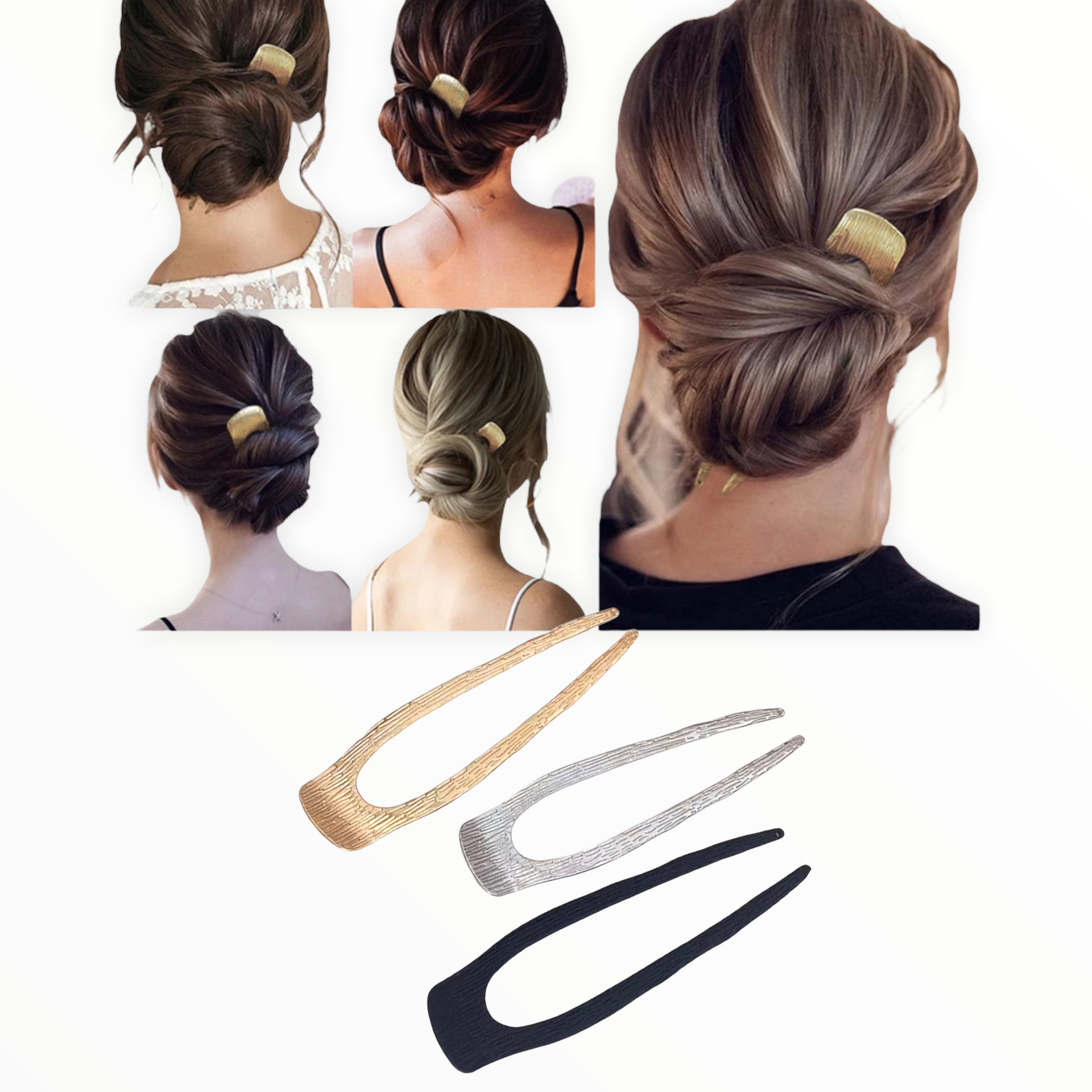 Hairpin easy set 2 stuks voor een perfect opsteekkapsel - hairpin