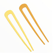 Hairpin easy style colors geel set voor een perfect opsteekkapsel - hairpin