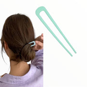 Hairpin easy style colors voor een perfect opsteekkapsel - lichtgroen/mint - hairpin