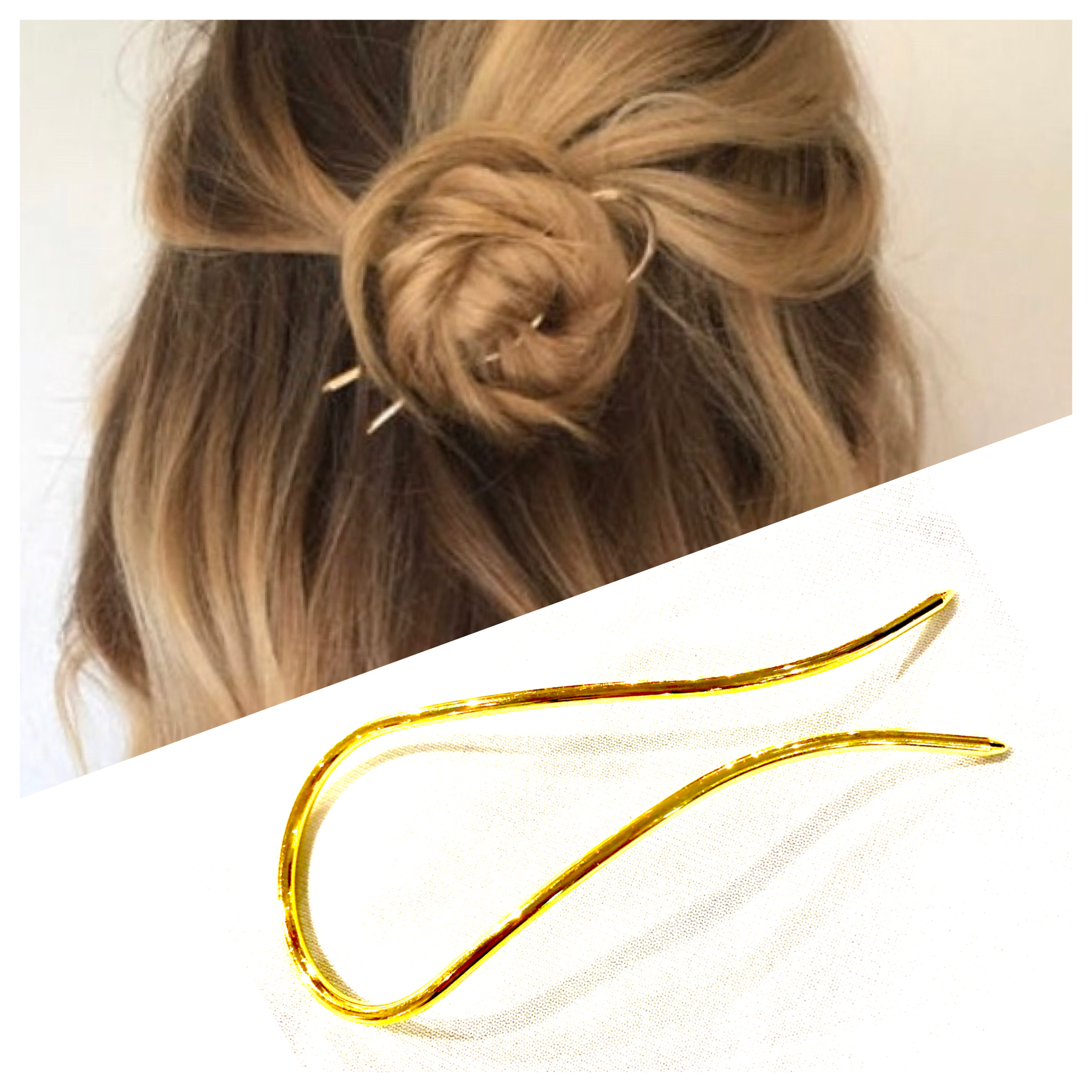Hairpin ejo - de ideale haarspeld voor langer haar! - hairpin