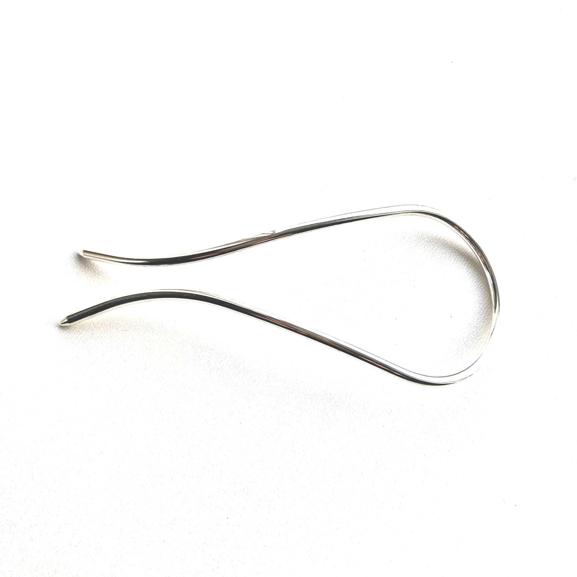 Hairpin ejo - de ideale haarspeld voor langer haar! - zilver - hairpin