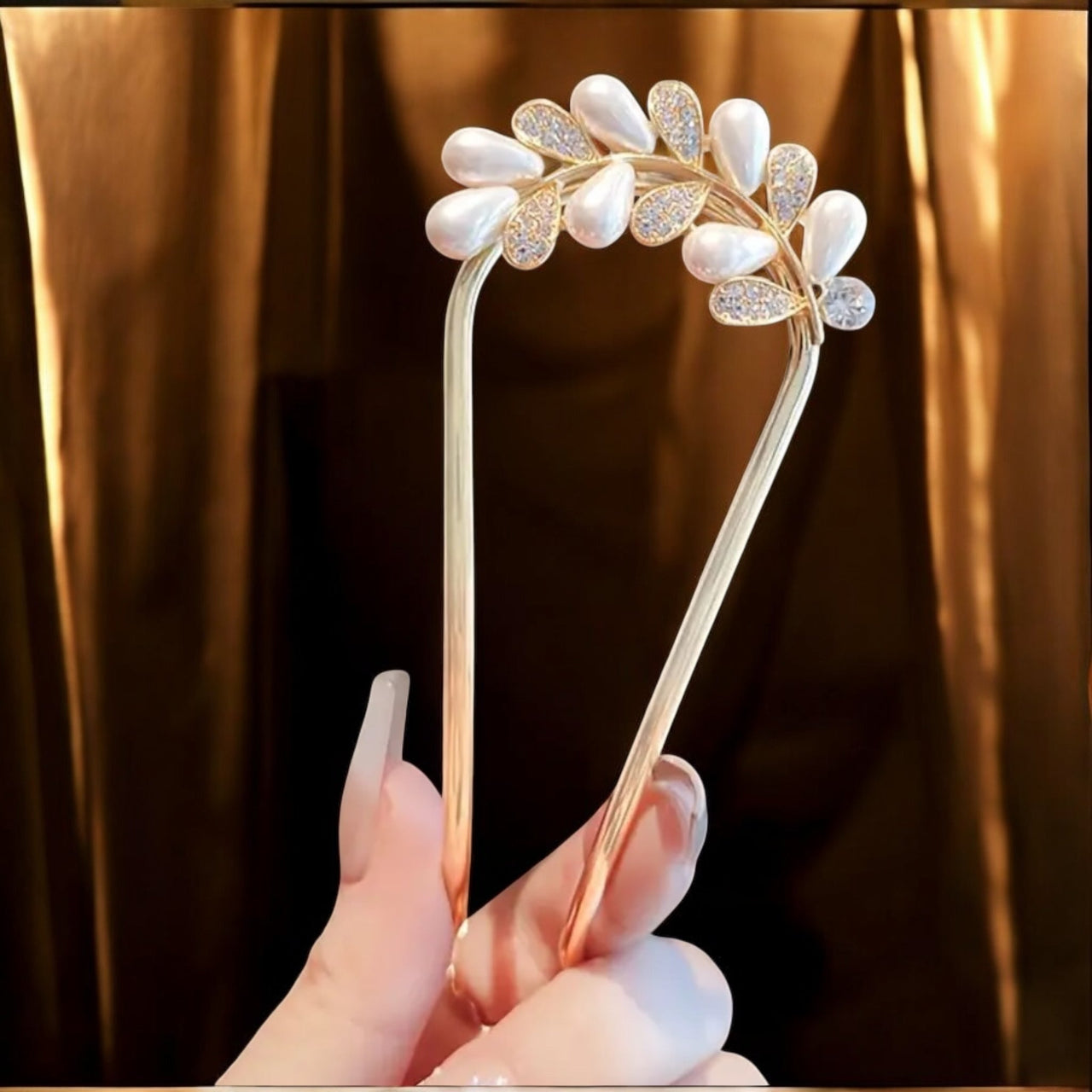 Hairpin ejo pearls- de ideale haarspeld voor lang haar! - hairpin