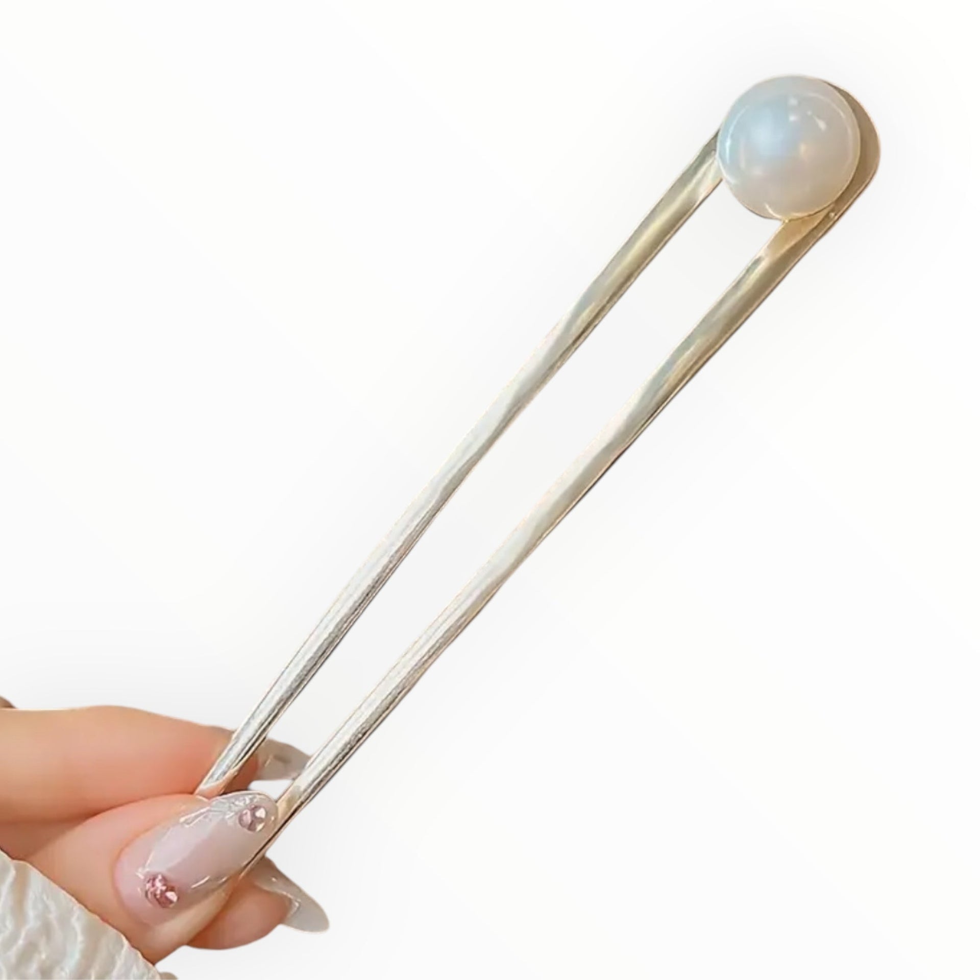 Hairpin hairstick easy pearl - de ideale haarspeld voor lang haar! - hairpin
