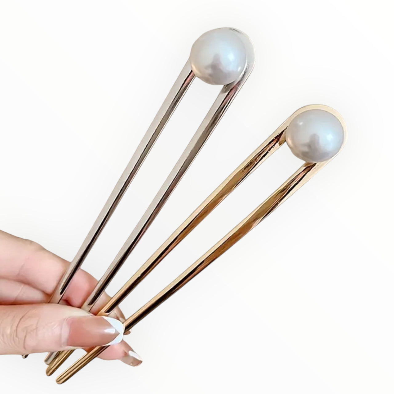 Hairpin hairstick easy pearl - de ideale haarspeld voor lang haar! - hairpin