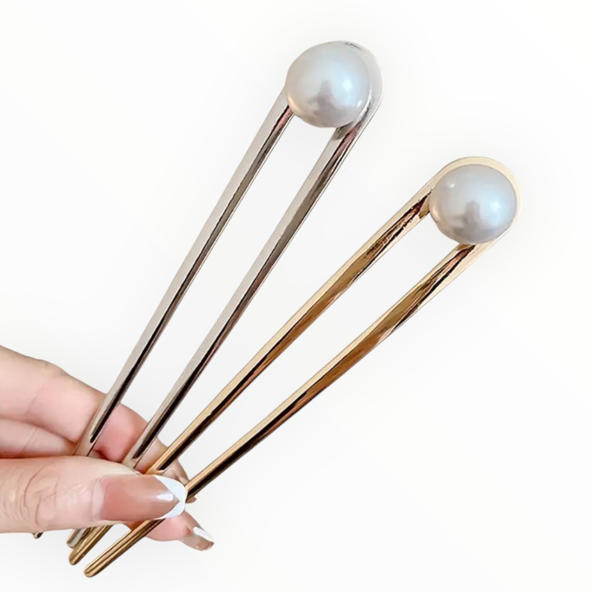 Hairpin hairstick easy pearl - de ideale haarspeld voor lang haar! - hairpin