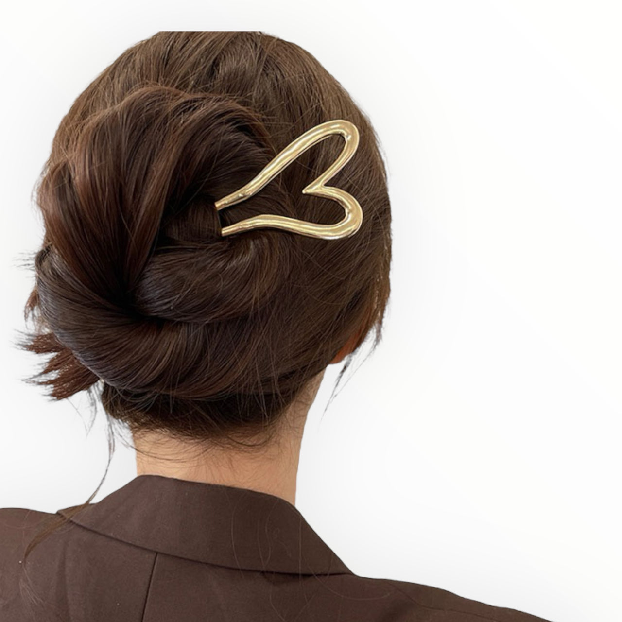 Hairpin Luxury Love Gold voor een perfect opsteekkapsel