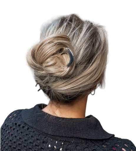 Hairpin luxury voor een perfect opsteekkapsel - zilver - hairpin