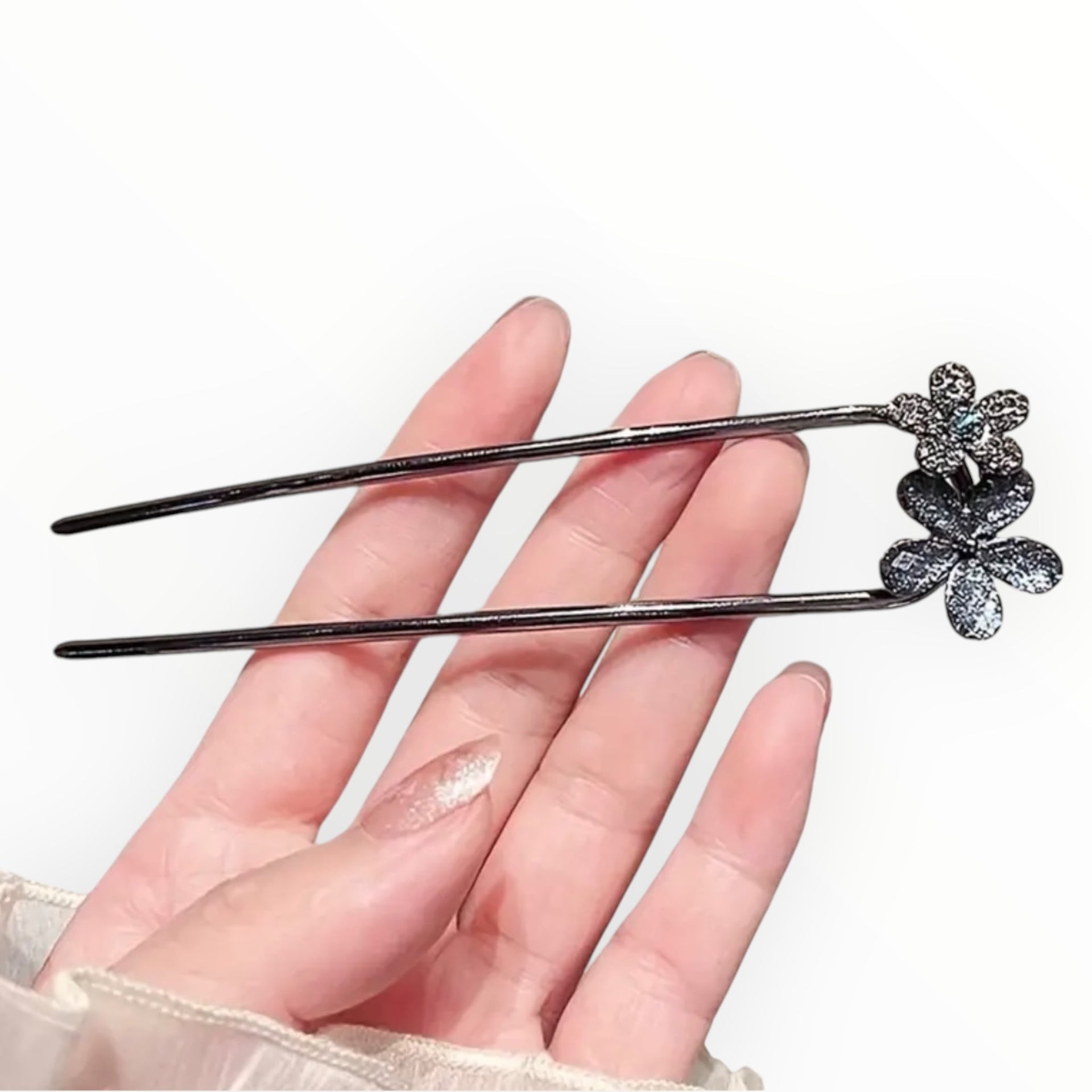 Hairpin upin haarspeld flowers - hairpin