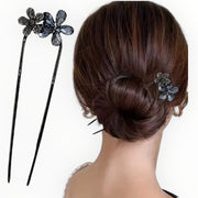 Hairpin upin haarspeld flowers - hairpin