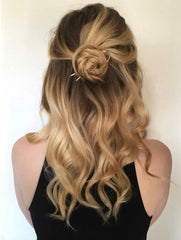 hairpin ejohalf updo