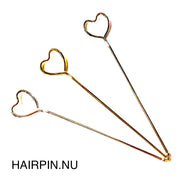 Hairstick - hairaccessoire - hairpin.nu - rosegoud - hairstick