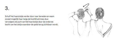 Hairstick - hairaccessoire - hairpin.nu