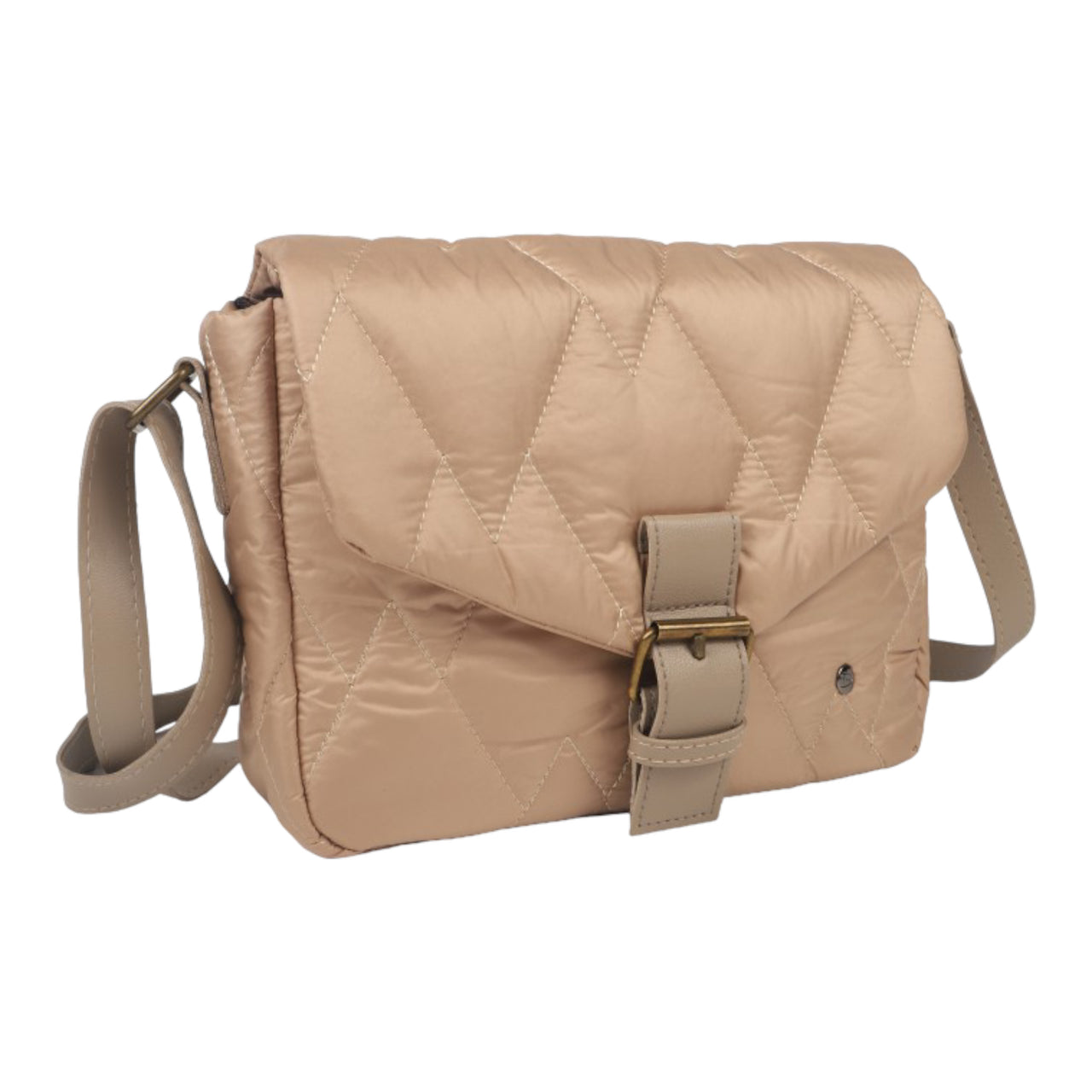 Taupe schoudertasje / crossbody Bali