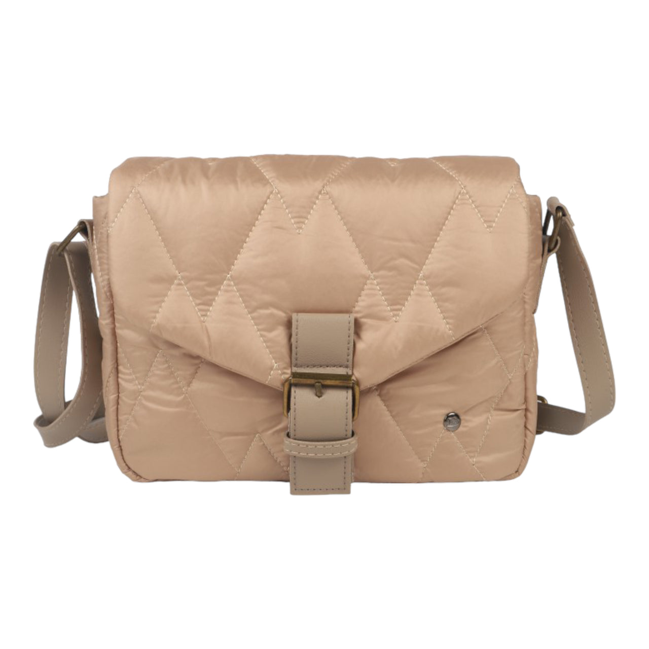 Taupe schoudertasje / crossbody Bali