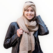 Lot83 haarband pip camel - hoofdbanden