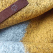 Lot83 sjaal fem twin oker/grijs - sjaals