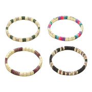 Matt enamel damesarmband - armband