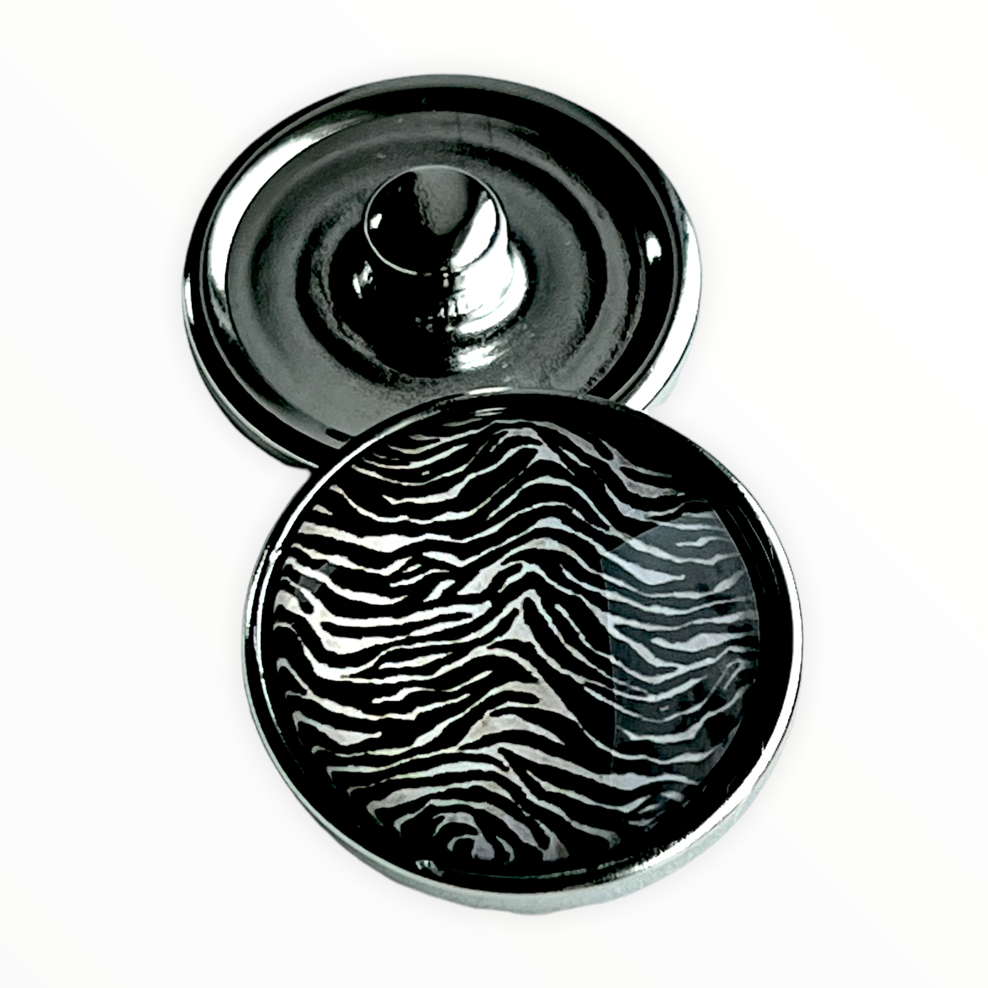 Metal hairpin click / chunk button 0112 - buttons