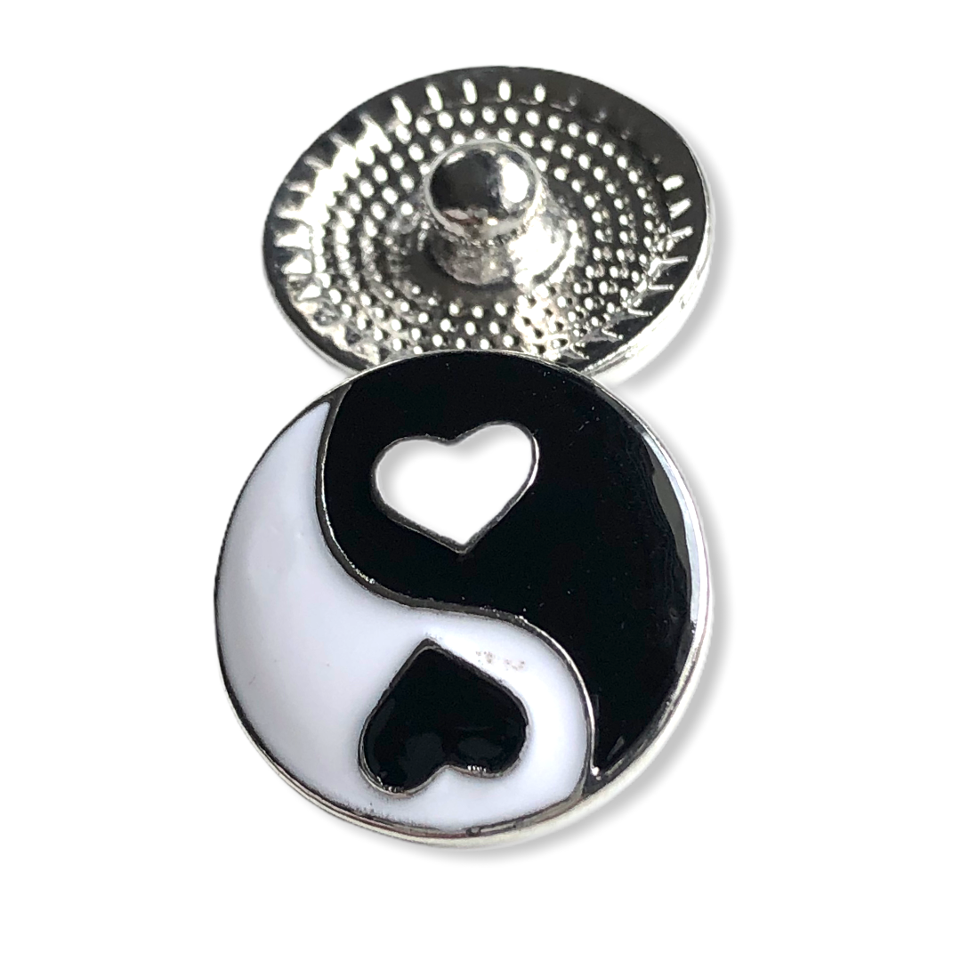 Metal hairpin click / chunk button 0114 - buttons