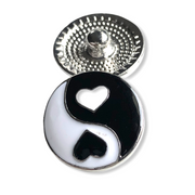 Metal hairpin click / chunk button 0114 - buttons