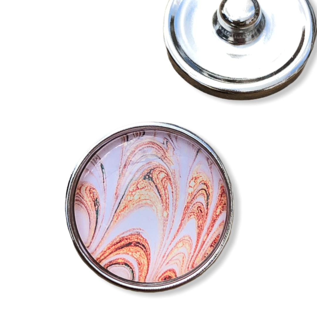 Metal hairpin click / chunk button 0131 - buttons