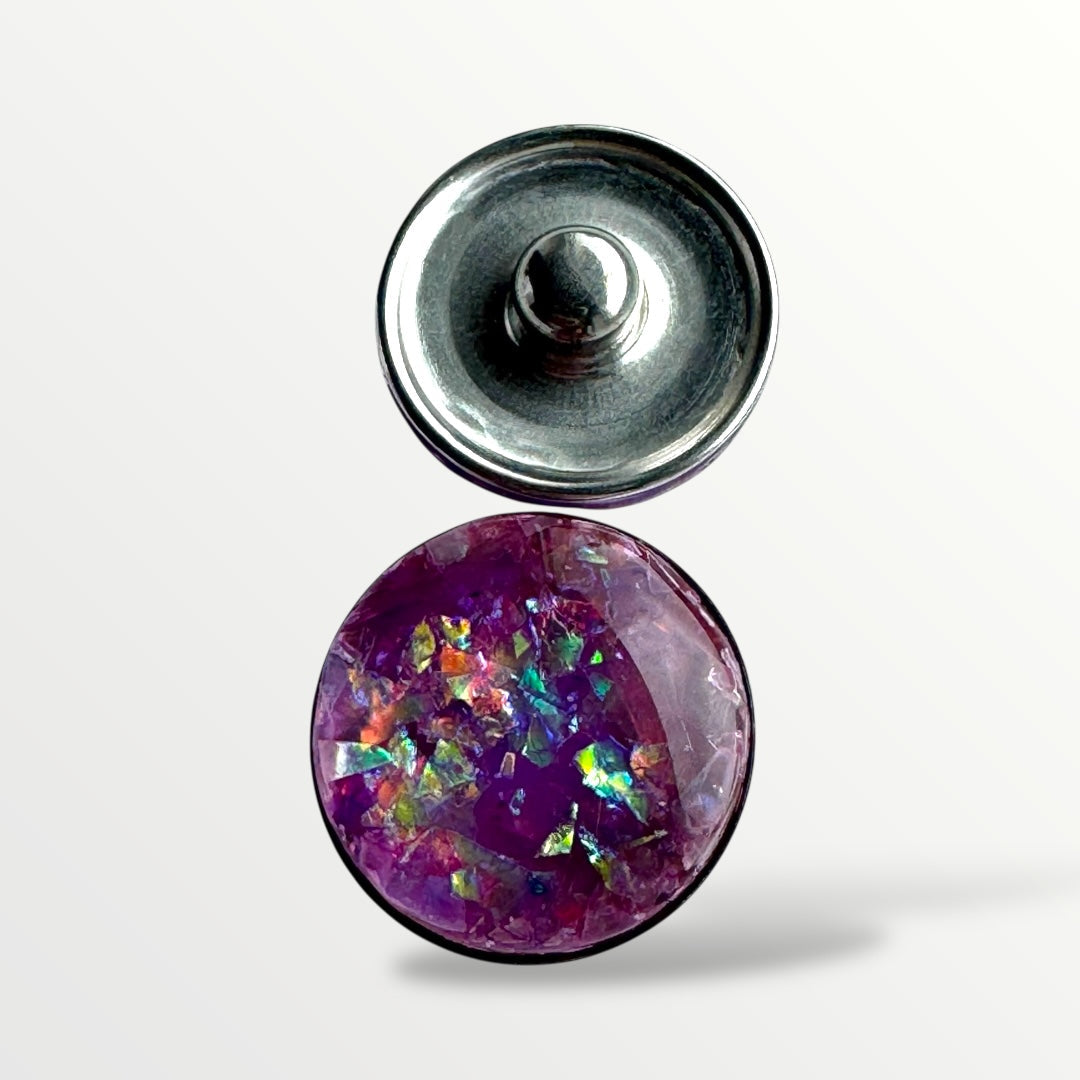 Metal hairpin click / chunk button 0137 - buttons