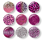 Metal hairpin click / chunk button 0140 - buttons