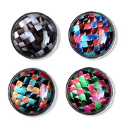 Metal hairpin click / chunk button 0145 - buttons