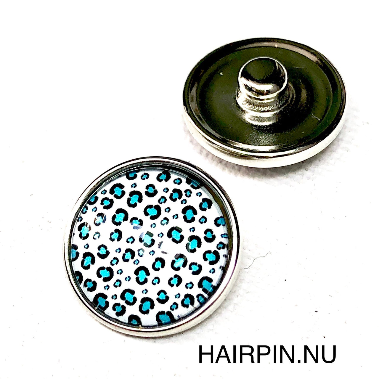 Metal hairpin click / chunk button 014e - buttons