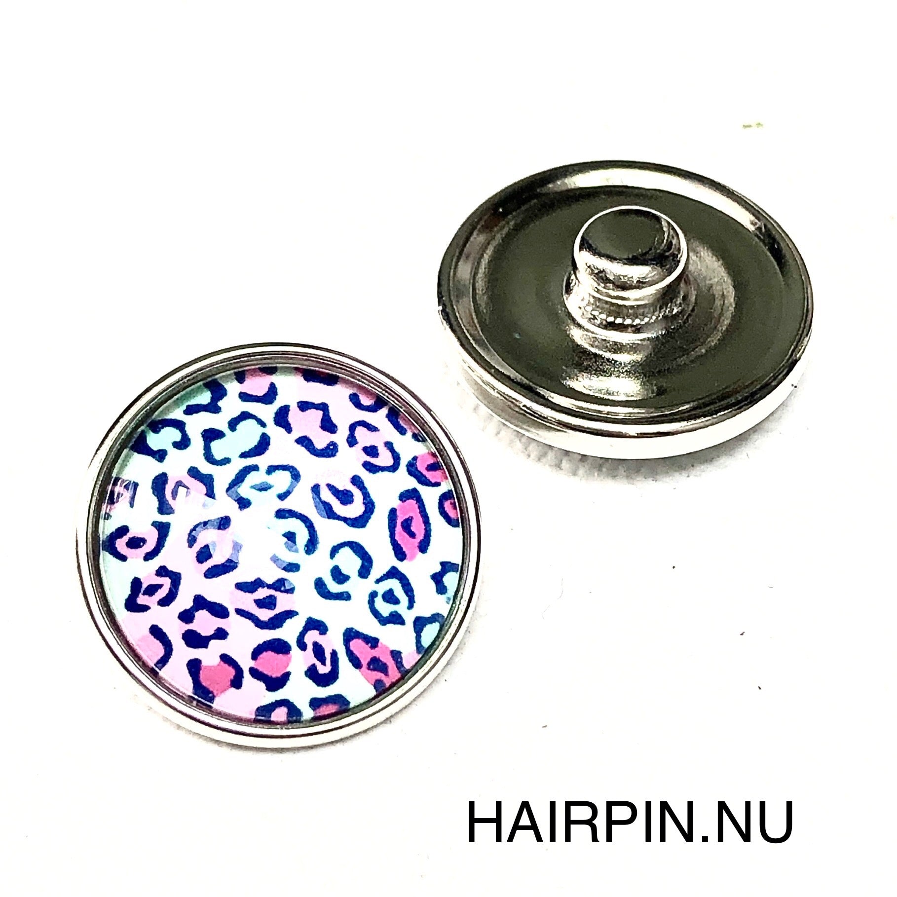 Metal hairpin click / chunk button 014g - buttons