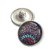 Metal hairpin click / chunk button 021-a - buttons