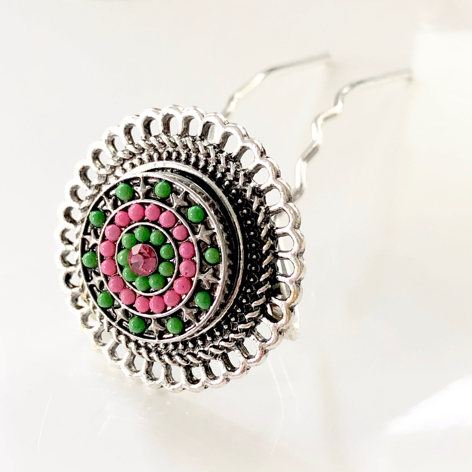 Metal hairpin click / chunk button 03 - buttons