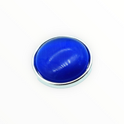 Metal hairpin click / chunk button 031 - blauw - buttons