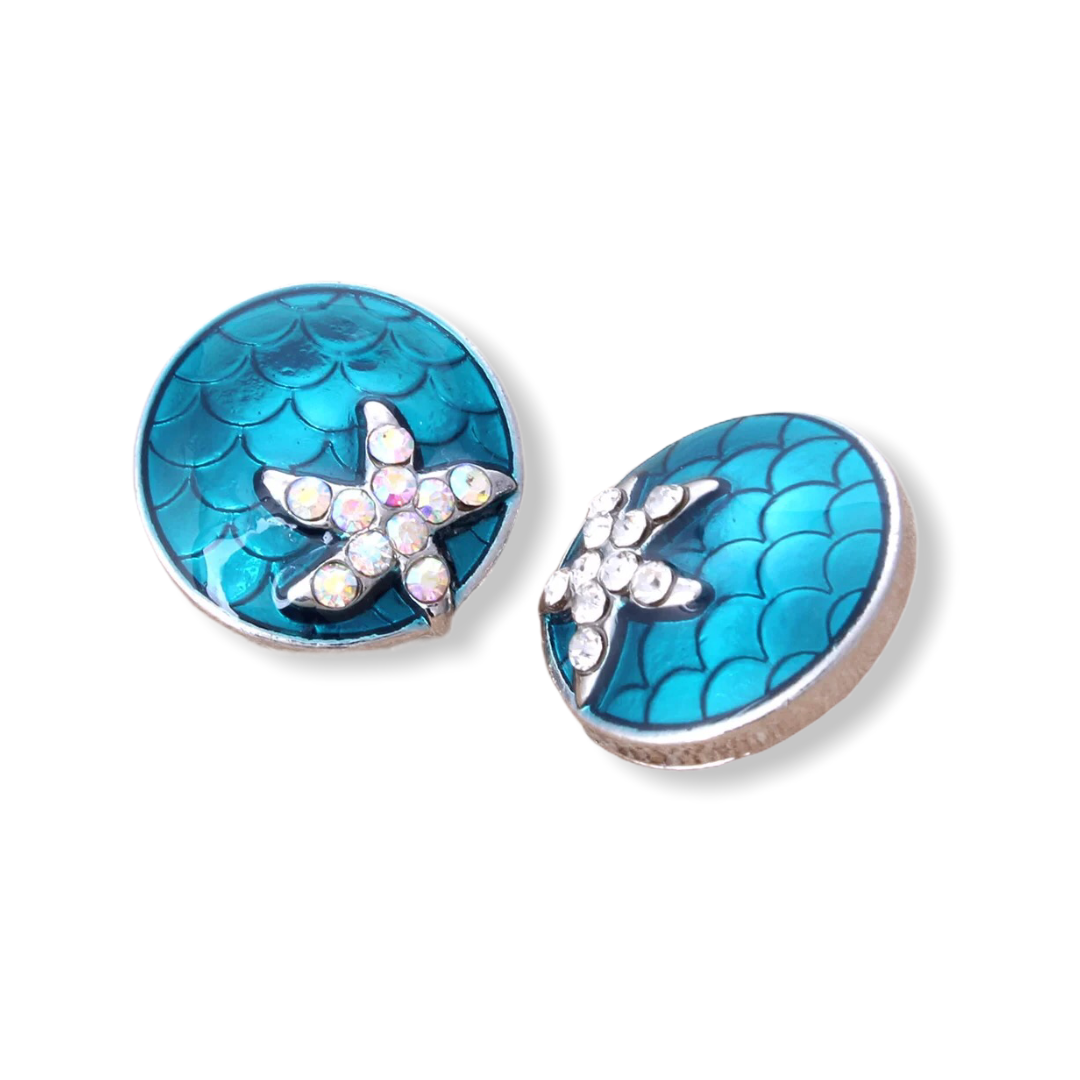 Metal hairpin click / chunk button 033 - buttons