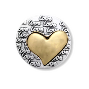 Metal hairpin click / chunk button 034 - buttons