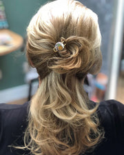 Metal hairpin click / chunk button 049 - buttons