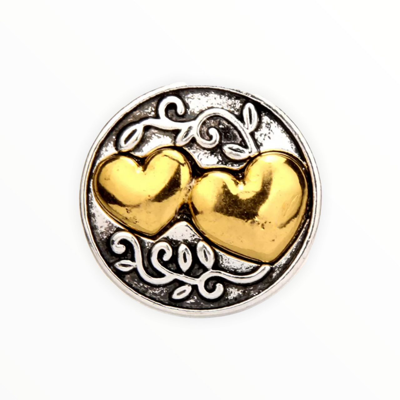 Metal hairpin click / chunk button 07 - buttons