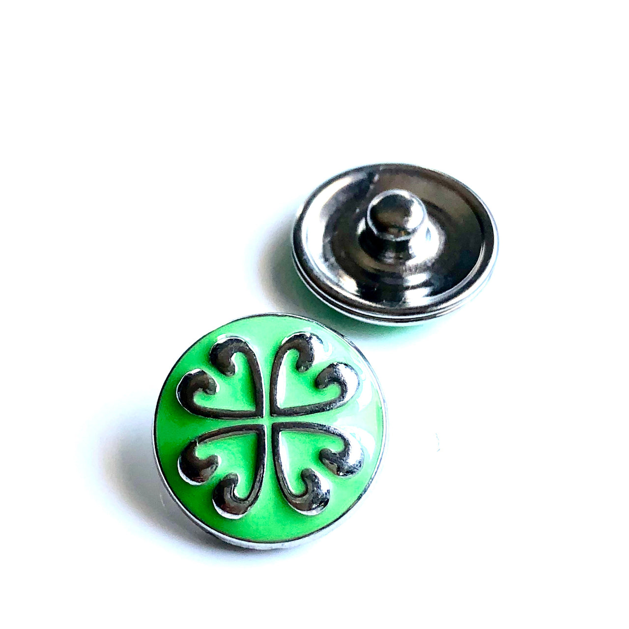 Metal hairpin click / chunk button 071 - buttons