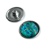 Metal hairpin click / chunk button 076. - buttons