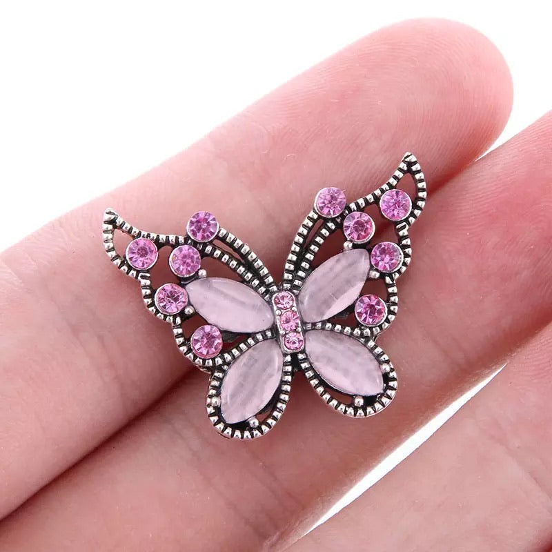 Metal hairpin click / chunk button 079 - buttons