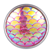 Metal hairpin click / chunk button 086 - goud - buttons