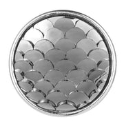 Metal hairpin click / chunk button 086 - grijs - buttons