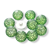 Metal hairpin click / chunk button 088 - buttons