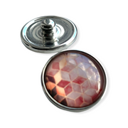 Metal hairpin click / chunk button 095. - buttons